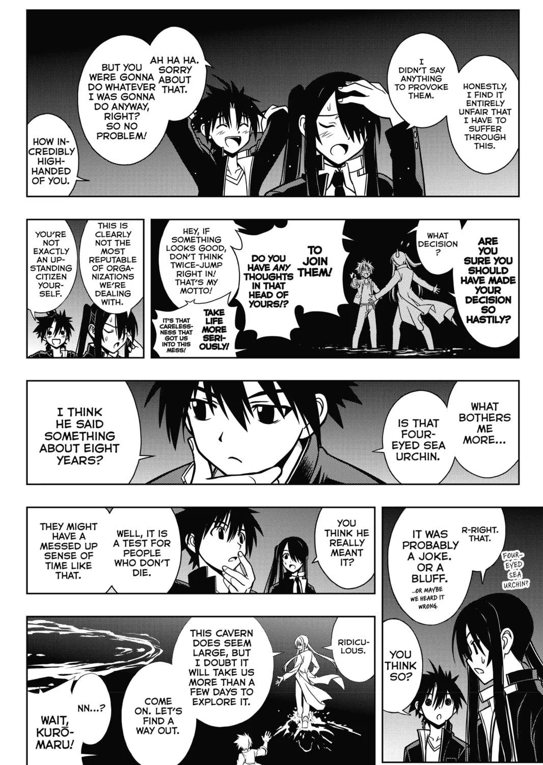 Read UQ HOLDER! chapter 7 image 22 on Lezhin