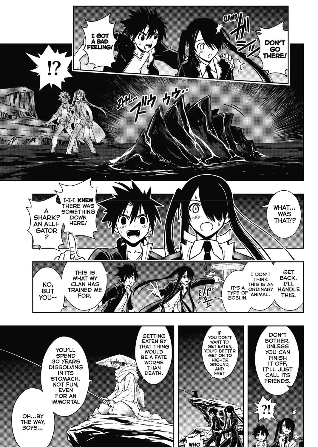 Read UQ HOLDER! chapter 7 image 24 on Lezhin