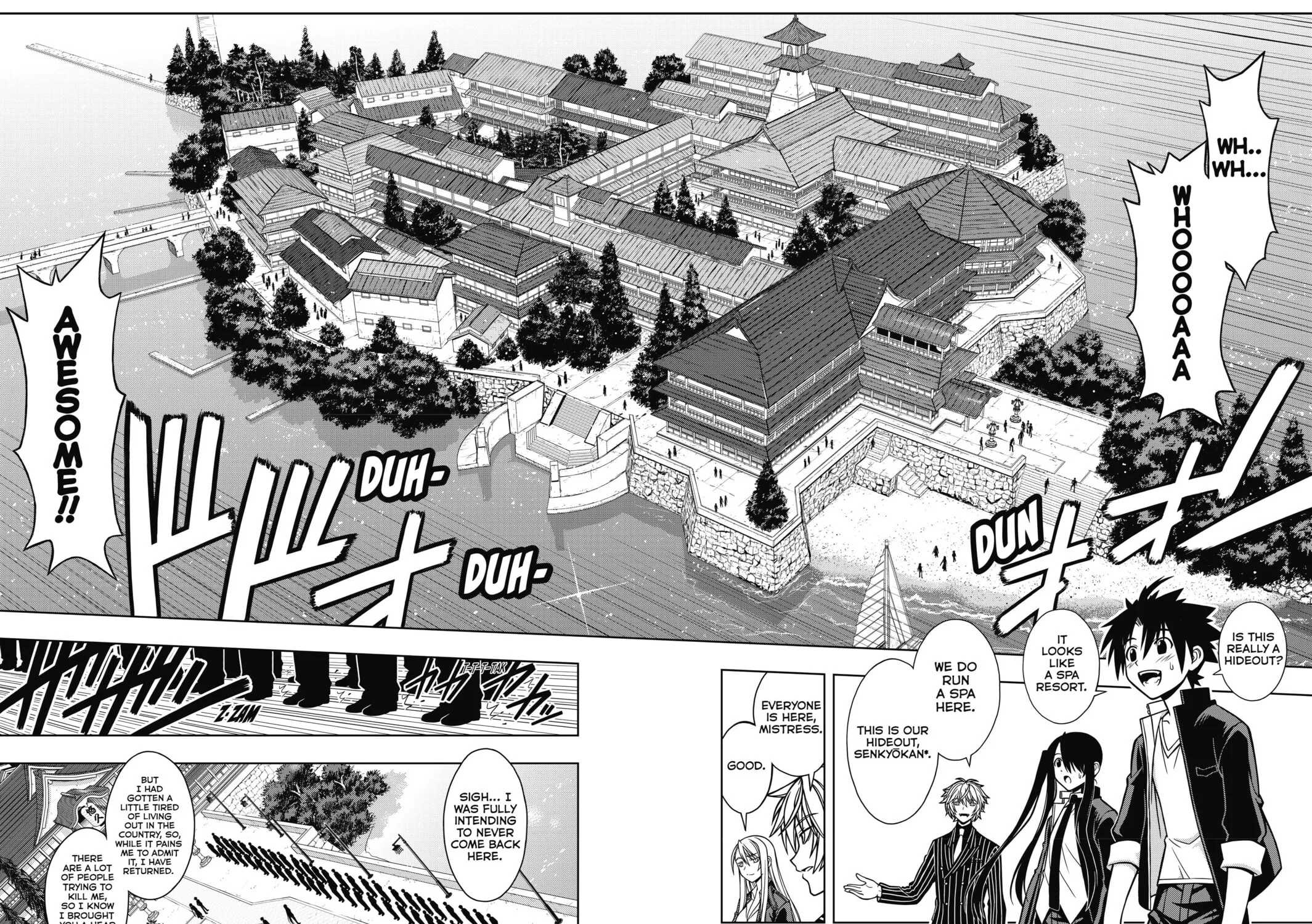 Read UQ HOLDER! chapter 7 image 4 on Lezhin