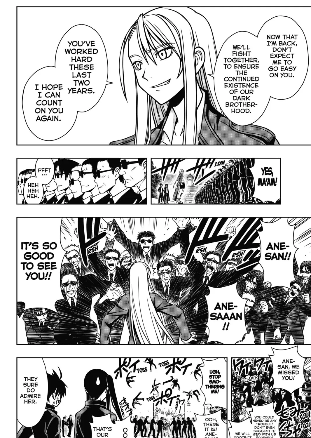 Read UQ HOLDER! chapter 7 image 6 on Lezhin