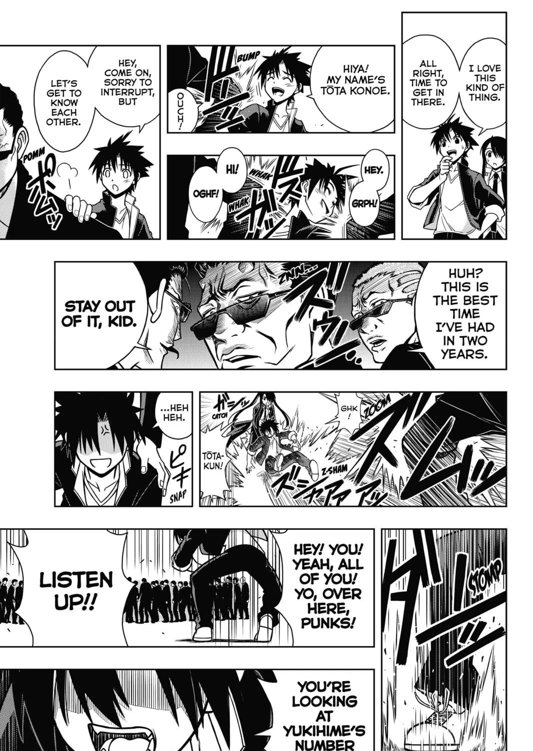 Read UQ HOLDER! chapter 7 image 8 on Lezhin