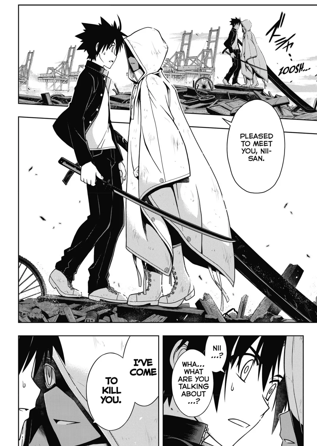 Read UQ HOLDER! chapter 70 image 12 on Lezhin