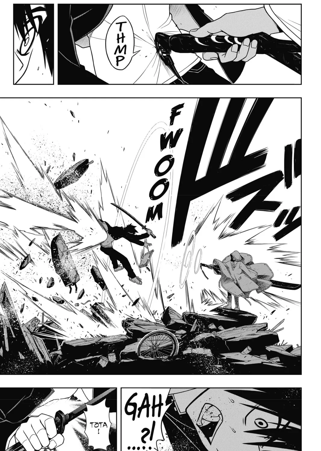 Read UQ HOLDER! chapter 70 image 14 on Lezhin