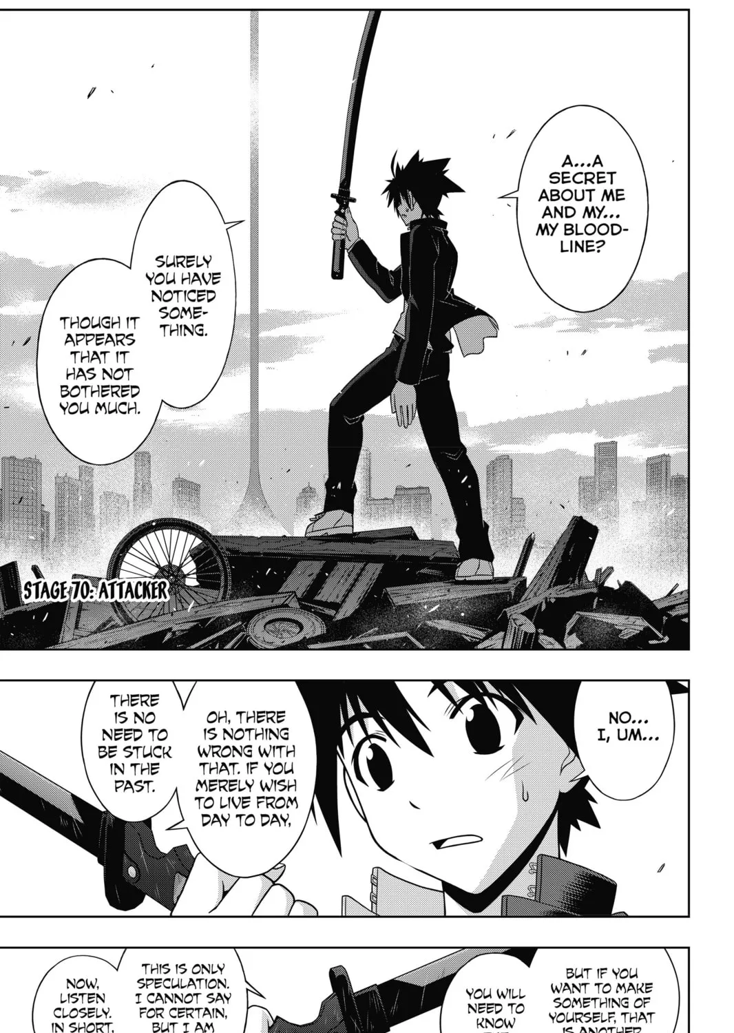 Read UQ HOLDER! chapter 70 image 6 on Lezhin