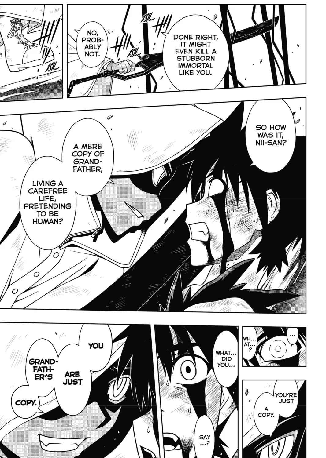 Read UQ HOLDER! chapter 71 image 24 on Lezhin