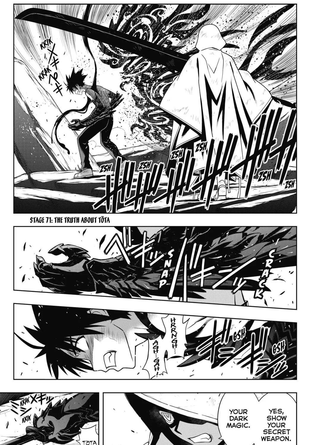 Read UQ HOLDER! chapter 71 image 8 on Lezhin