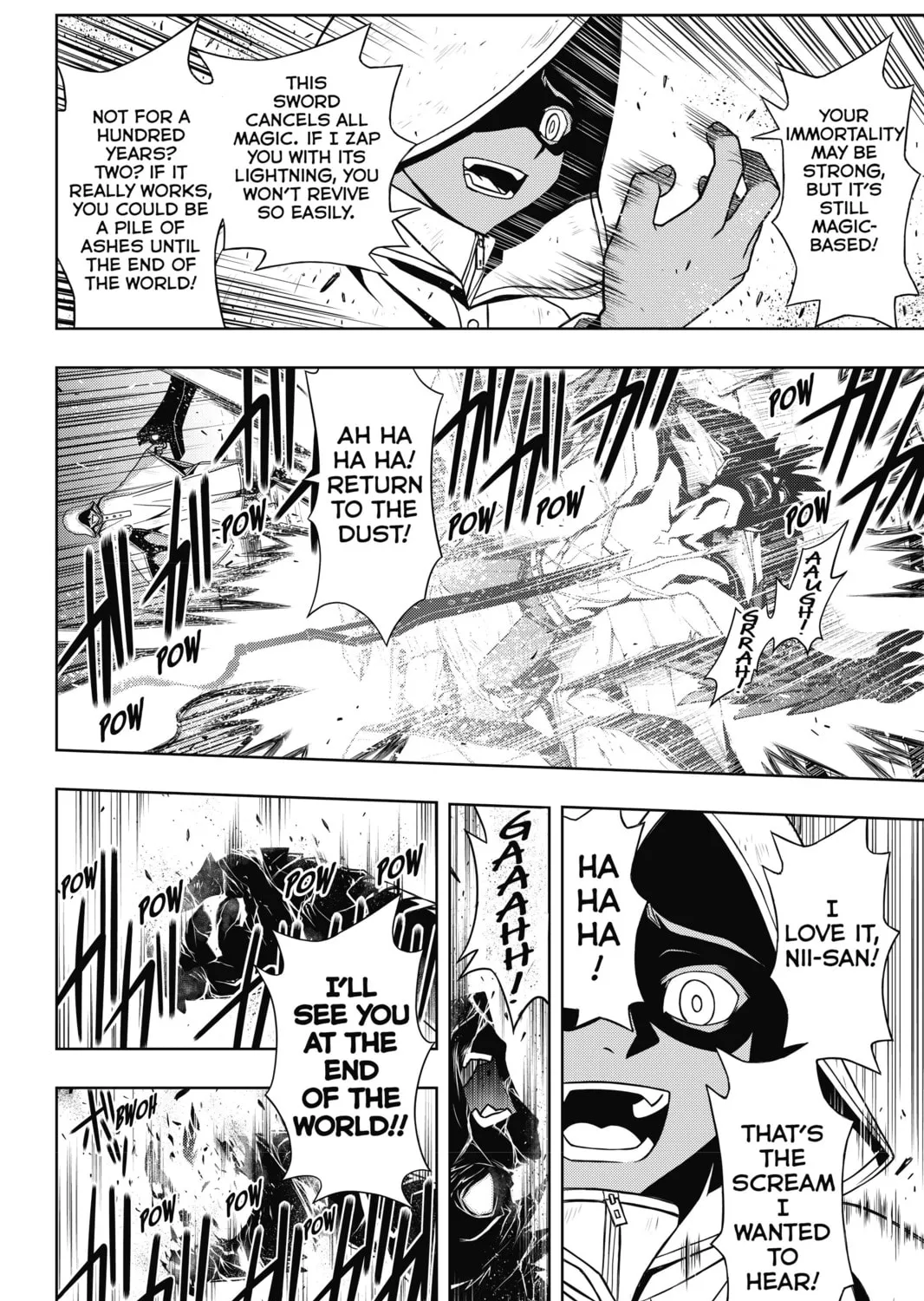 Read UQ HOLDER! chapter 72 image 2 on Lezhin