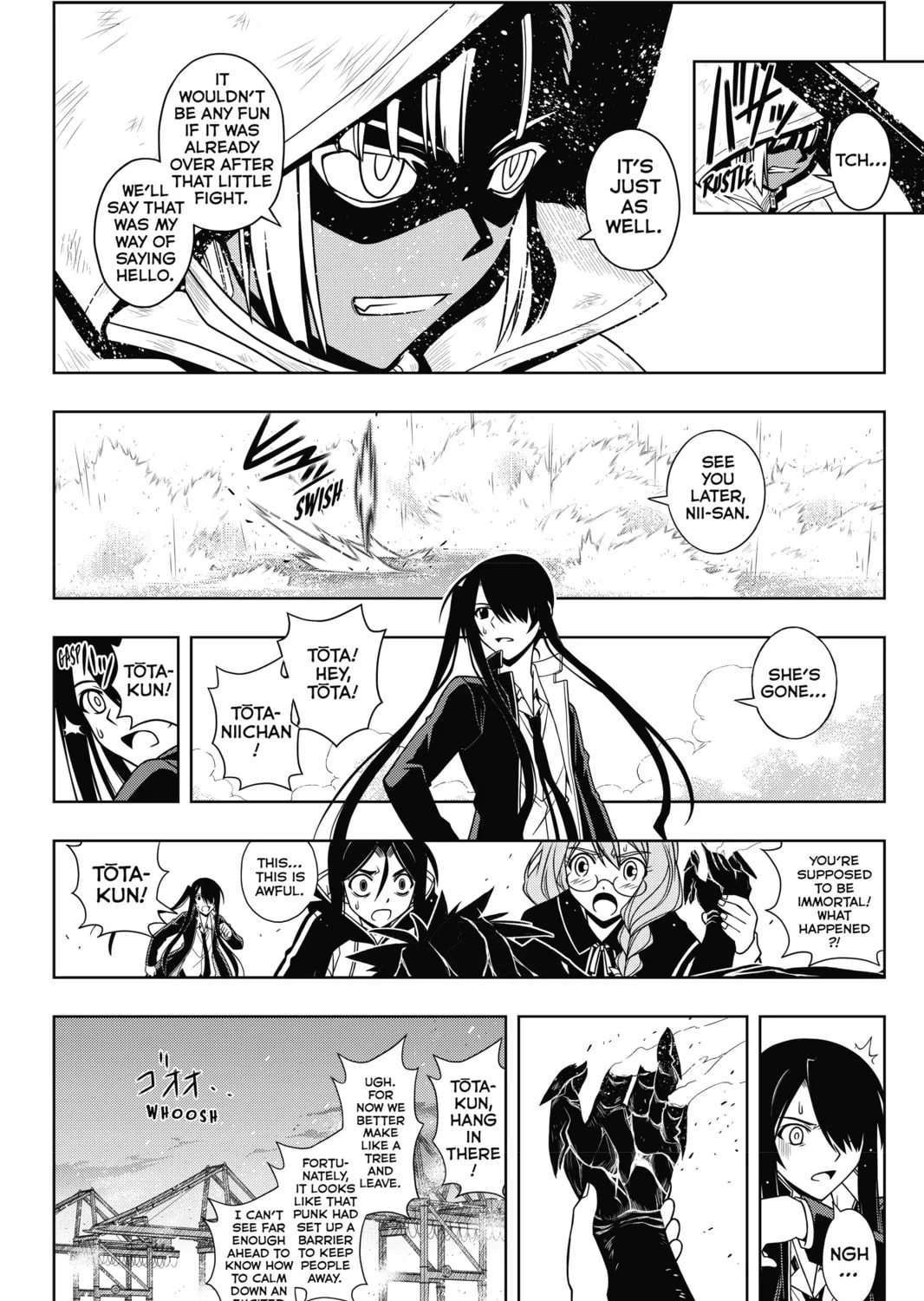 Read UQ HOLDER! chapter 72 image 26 on Lezhin