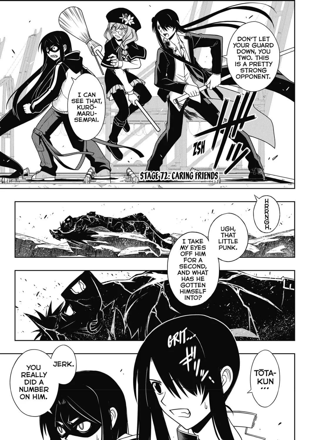Read UQ HOLDER! chapter 72 image 8 on Lezhin