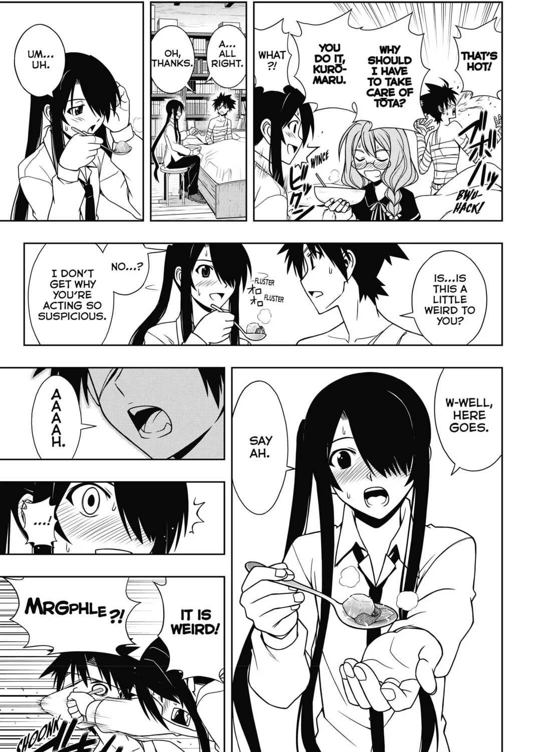 Read UQ HOLDER! chapter 73 image 12 on Lezhin