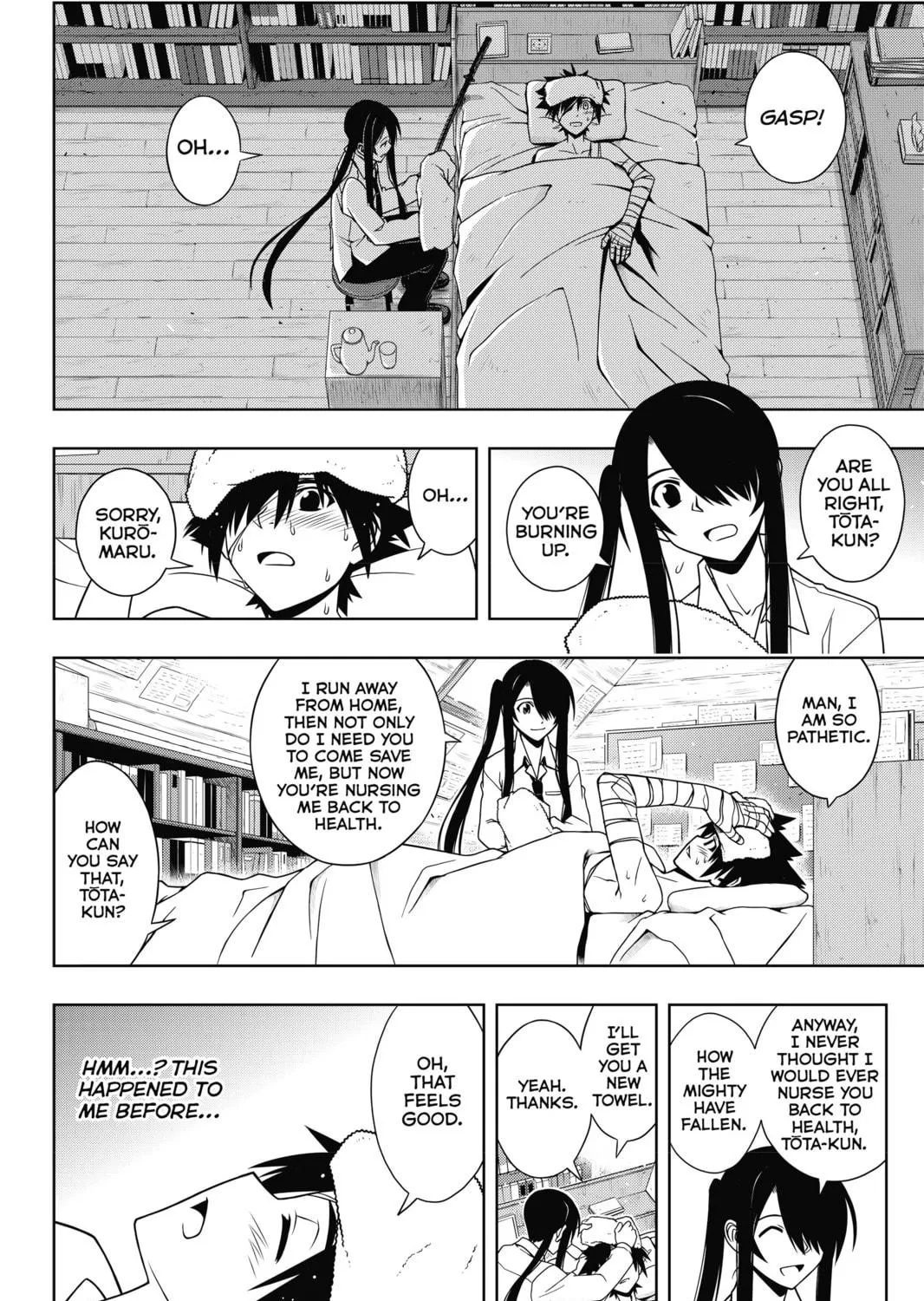 Read UQ HOLDER! chapter 73 image 22 on Lezhin