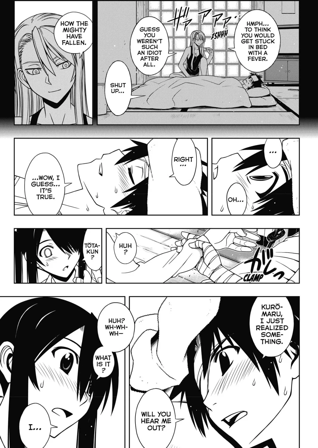 Read UQ HOLDER! chapter 73 image 24 on Lezhin