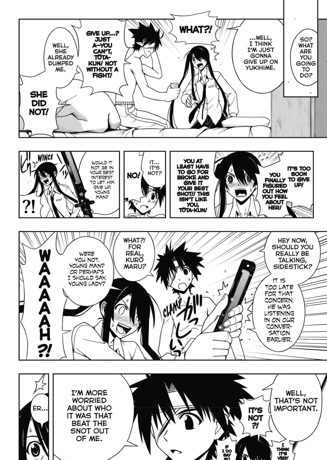 Read UQ HOLDER! chapter 73 image 34 on Lezhin