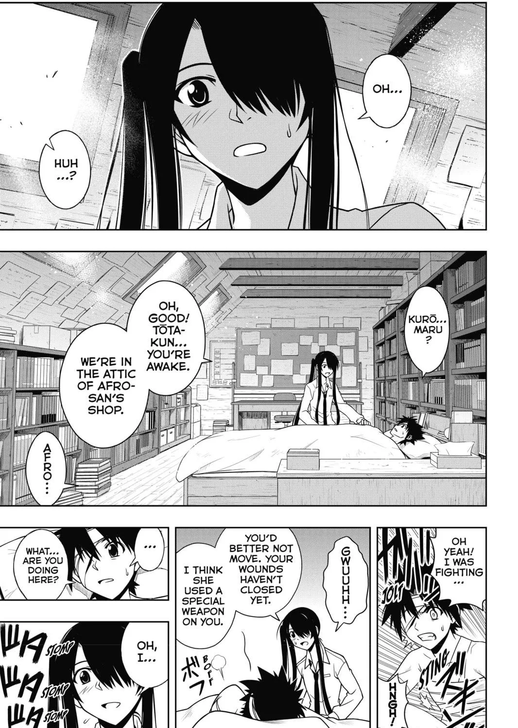 Read UQ HOLDER! chapter 73 image 4 on Lezhin