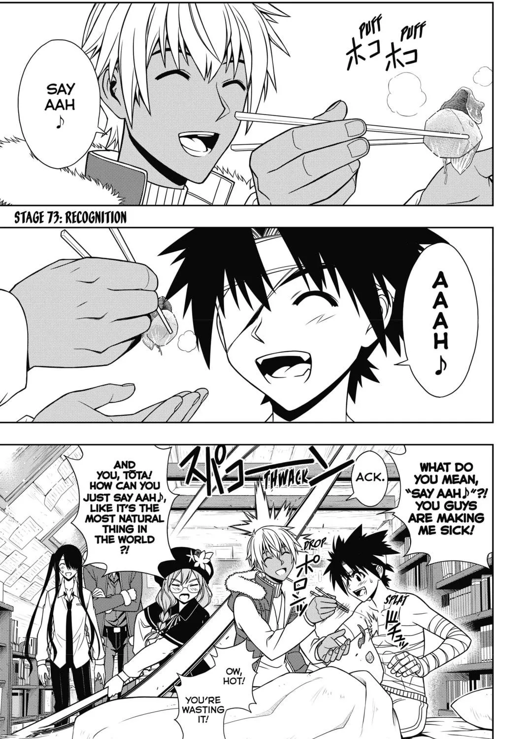 Read UQ HOLDER! chapter 73 image 8 on Lezhin