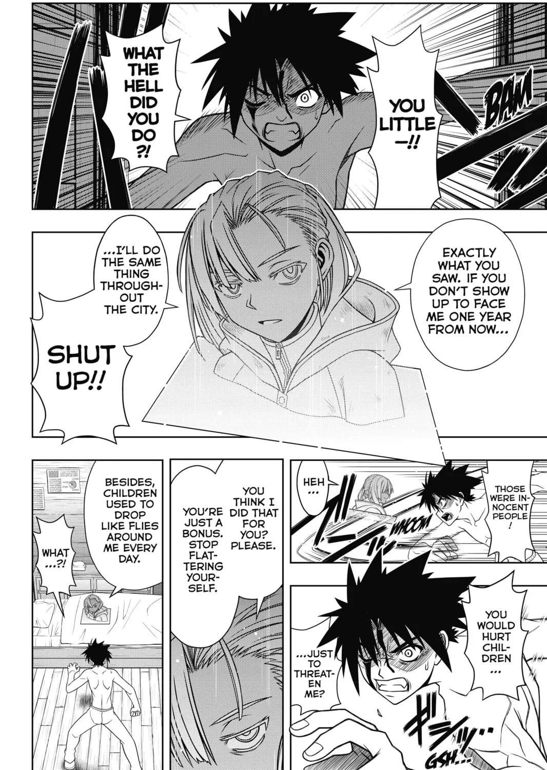 Read UQ HOLDER! chapter 74 image 12 on Lezhin