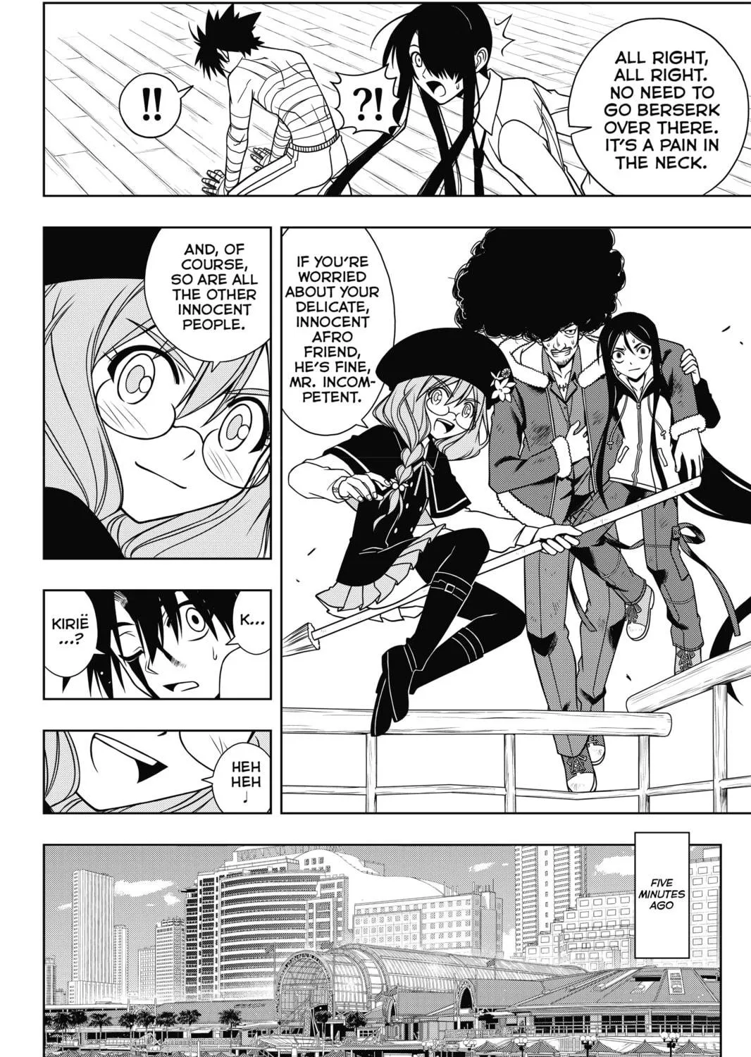 Read UQ HOLDER! chapter 74 image 16 on Lezhin