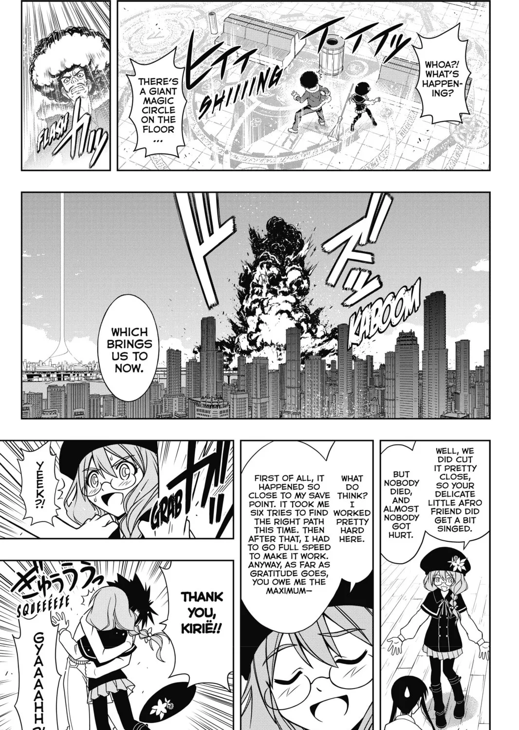 Read UQ HOLDER! chapter 74 image 26 on Lezhin