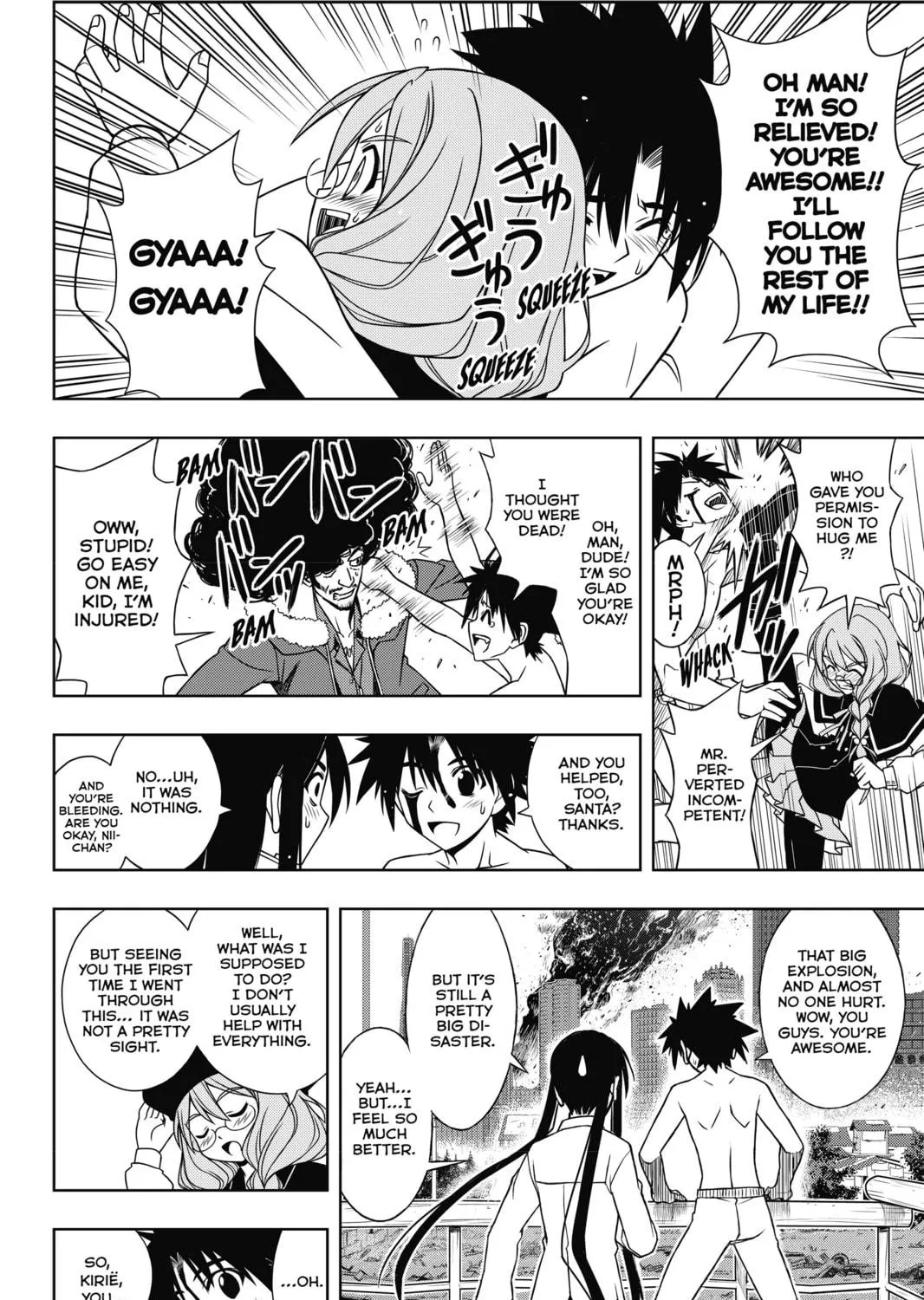 Read UQ HOLDER! chapter 74 image 28 on Lezhin