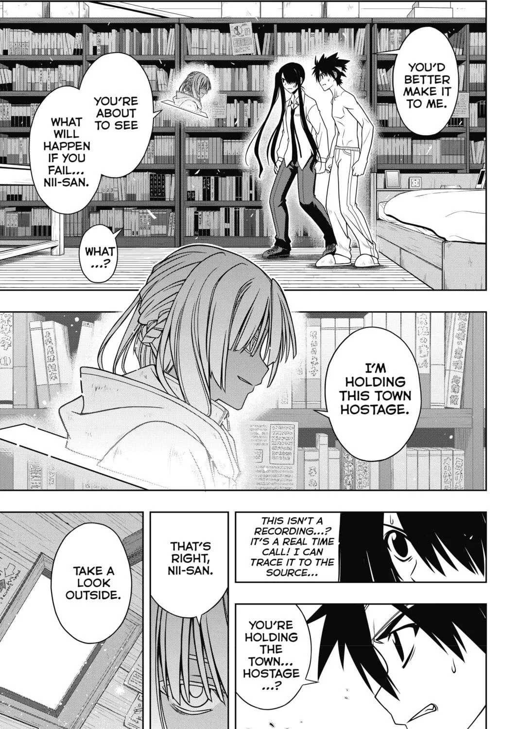 Read UQ HOLDER! chapter 74 image 4 on Lezhin