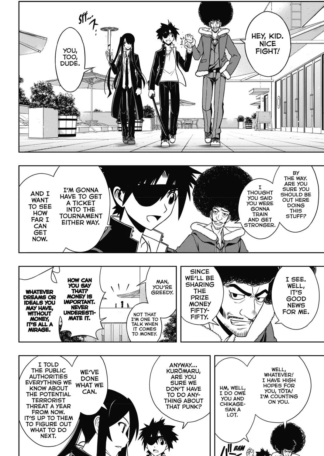 Read UQ HOLDER! chapter 75 image 10 on Lezhin