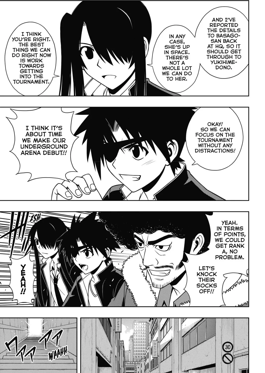 Read UQ HOLDER! chapter 75 image 12 on Lezhin