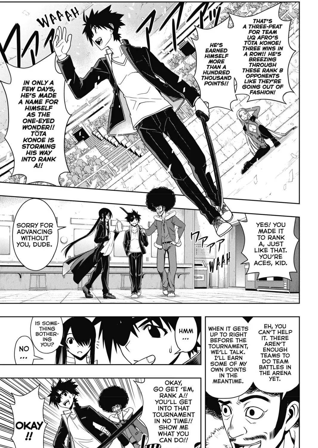 Read UQ HOLDER! chapter 75 image 16 on Lezhin