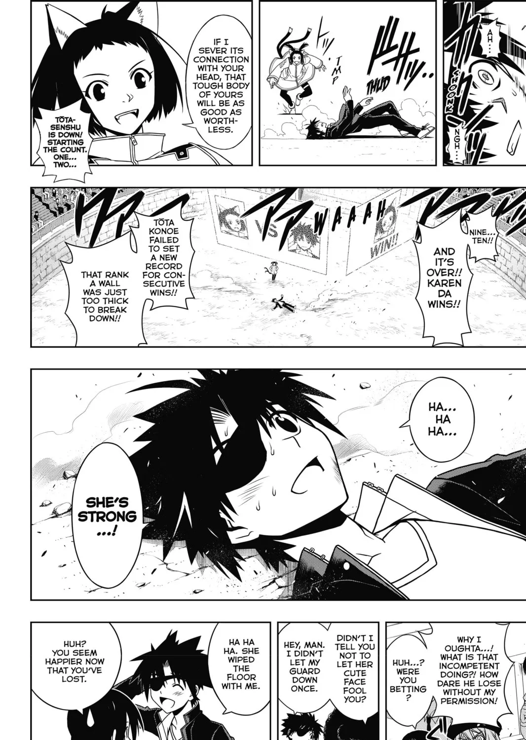 Read UQ HOLDER! chapter 75 image 26 on Lezhin