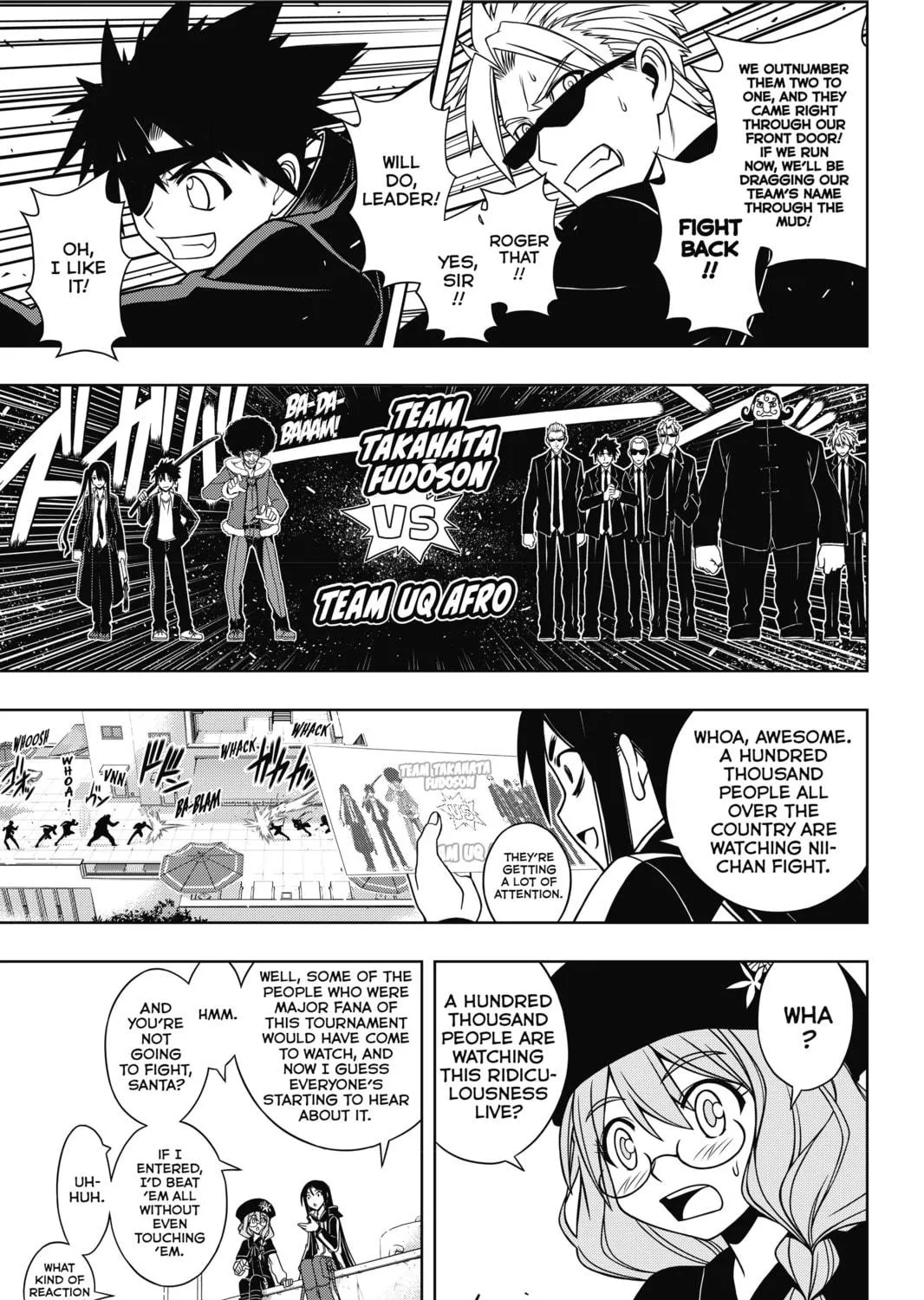 Read UQ HOLDER! chapter 75 image 4 on Lezhin