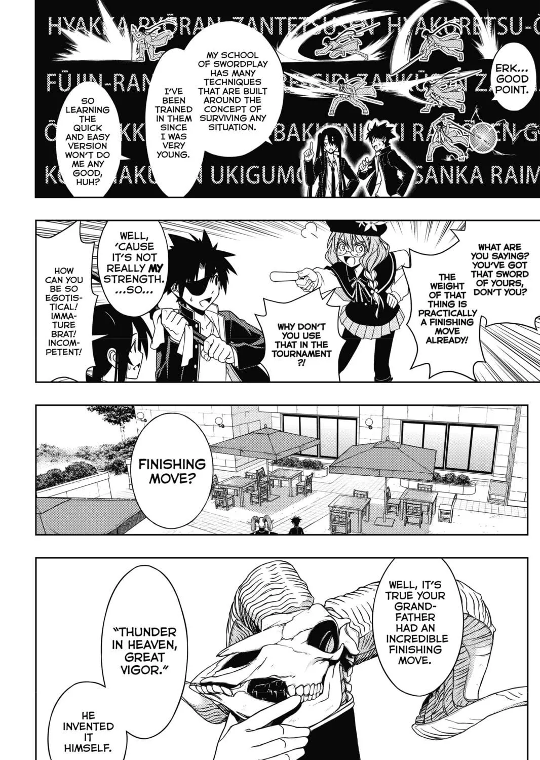 Read UQ HOLDER! chapter 76 image 10 on Lezhin