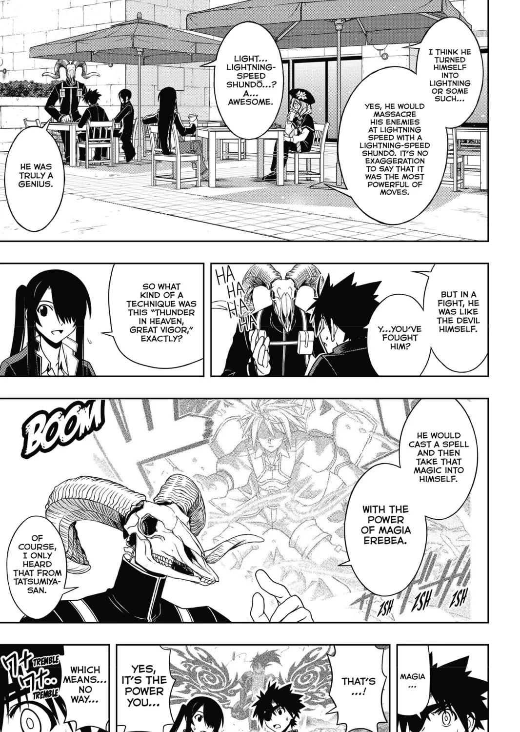 Read UQ HOLDER! chapter 76 image 12 on Lezhin