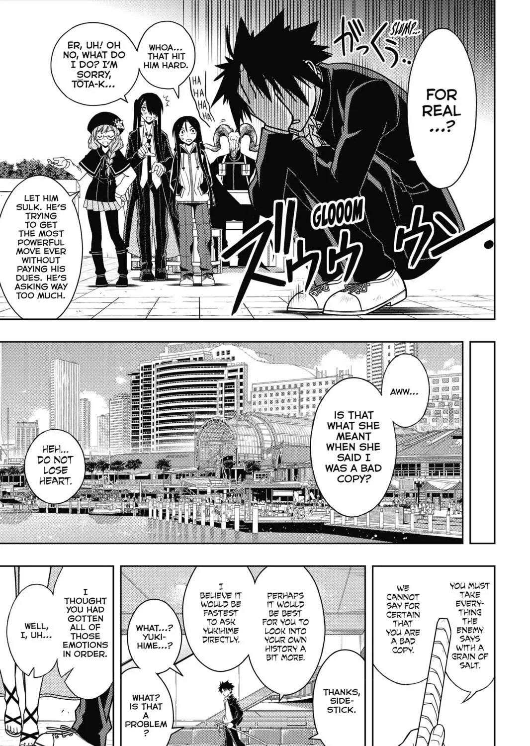 Read UQ HOLDER! chapter 76 image 16 on Lezhin