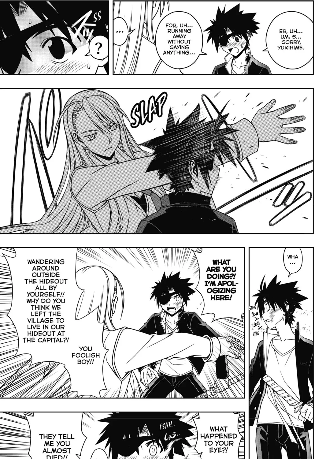 Read UQ HOLDER! chapter 76 image 20 on Lezhin