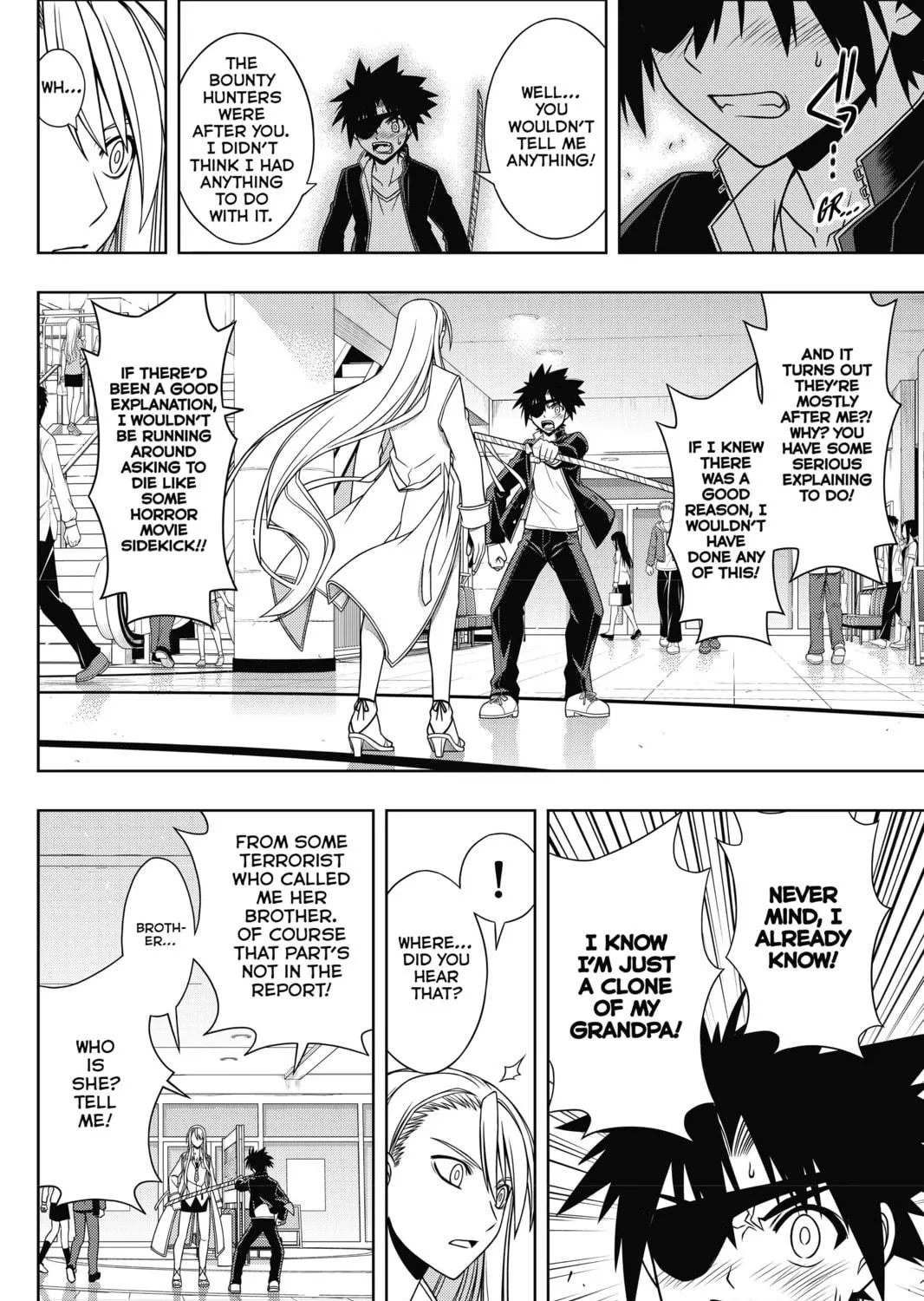 Read UQ HOLDER! chapter 76 image 22 on Lezhin