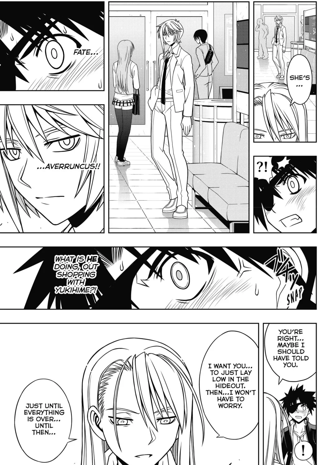 Read UQ HOLDER! chapter 76 image 24 on Lezhin