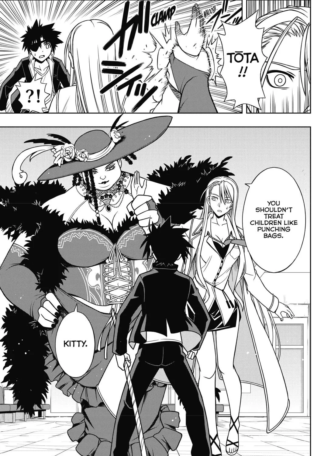 Read UQ HOLDER! chapter 76 image 28 on Lezhin