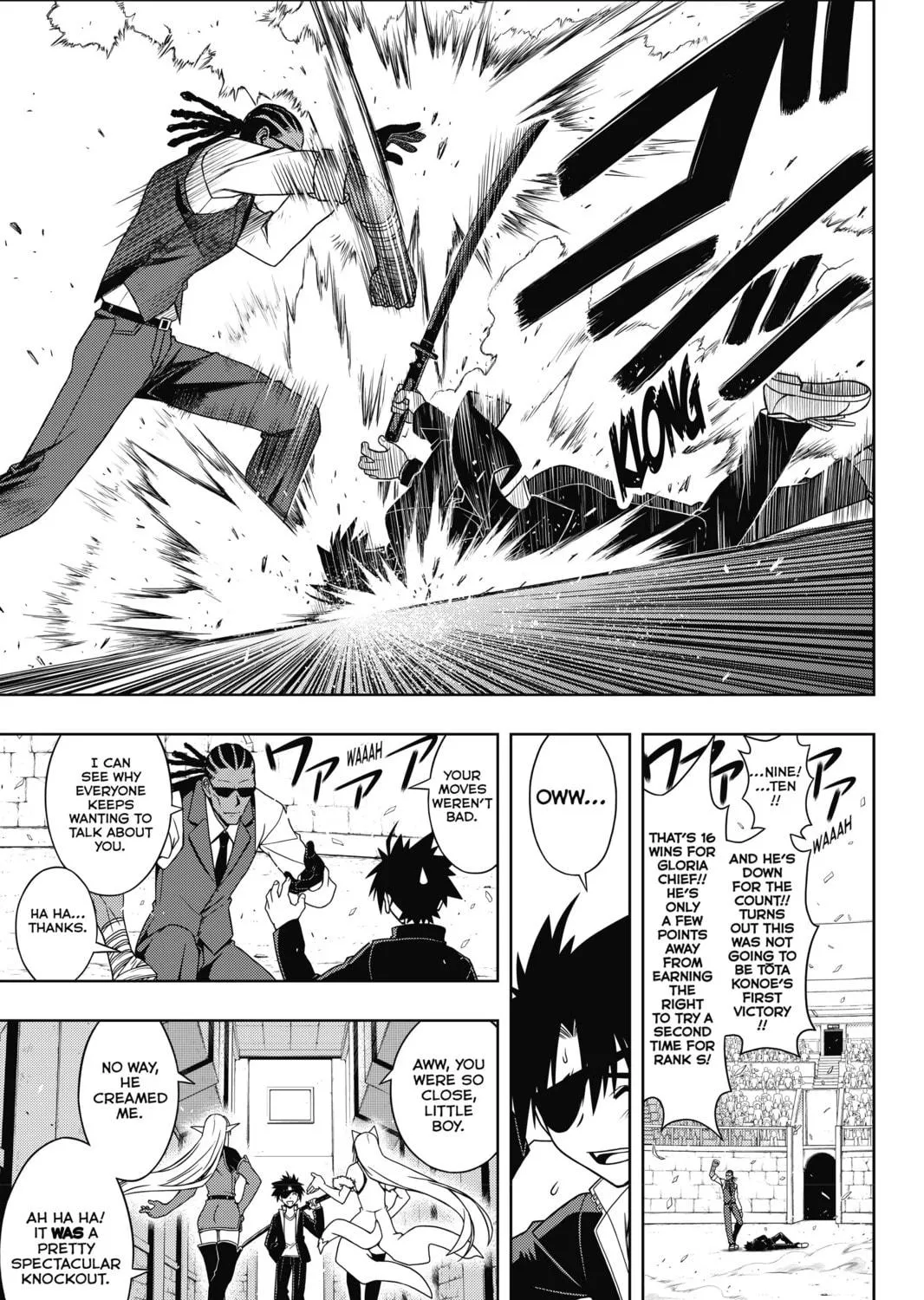 Read UQ HOLDER! chapter 76 image 4 on Lezhin