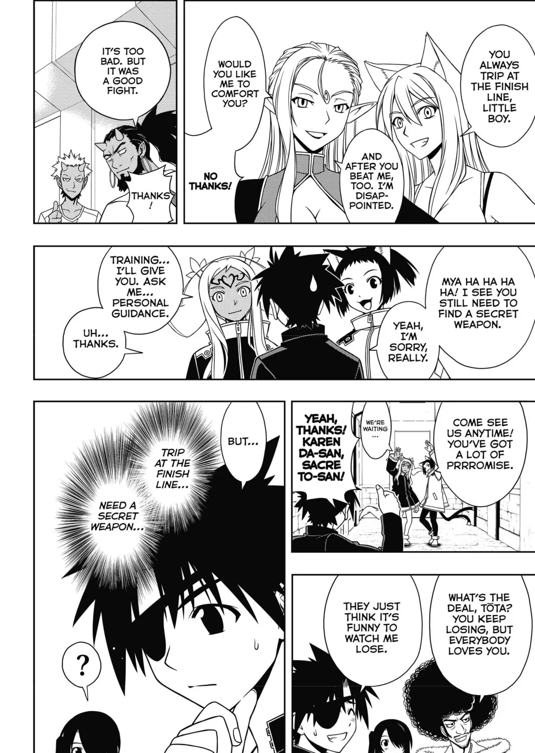 Read UQ HOLDER! chapter 76 image 6 on Lezhin