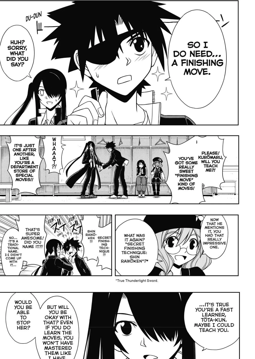 Read UQ HOLDER! chapter 76 image 8 on Lezhin