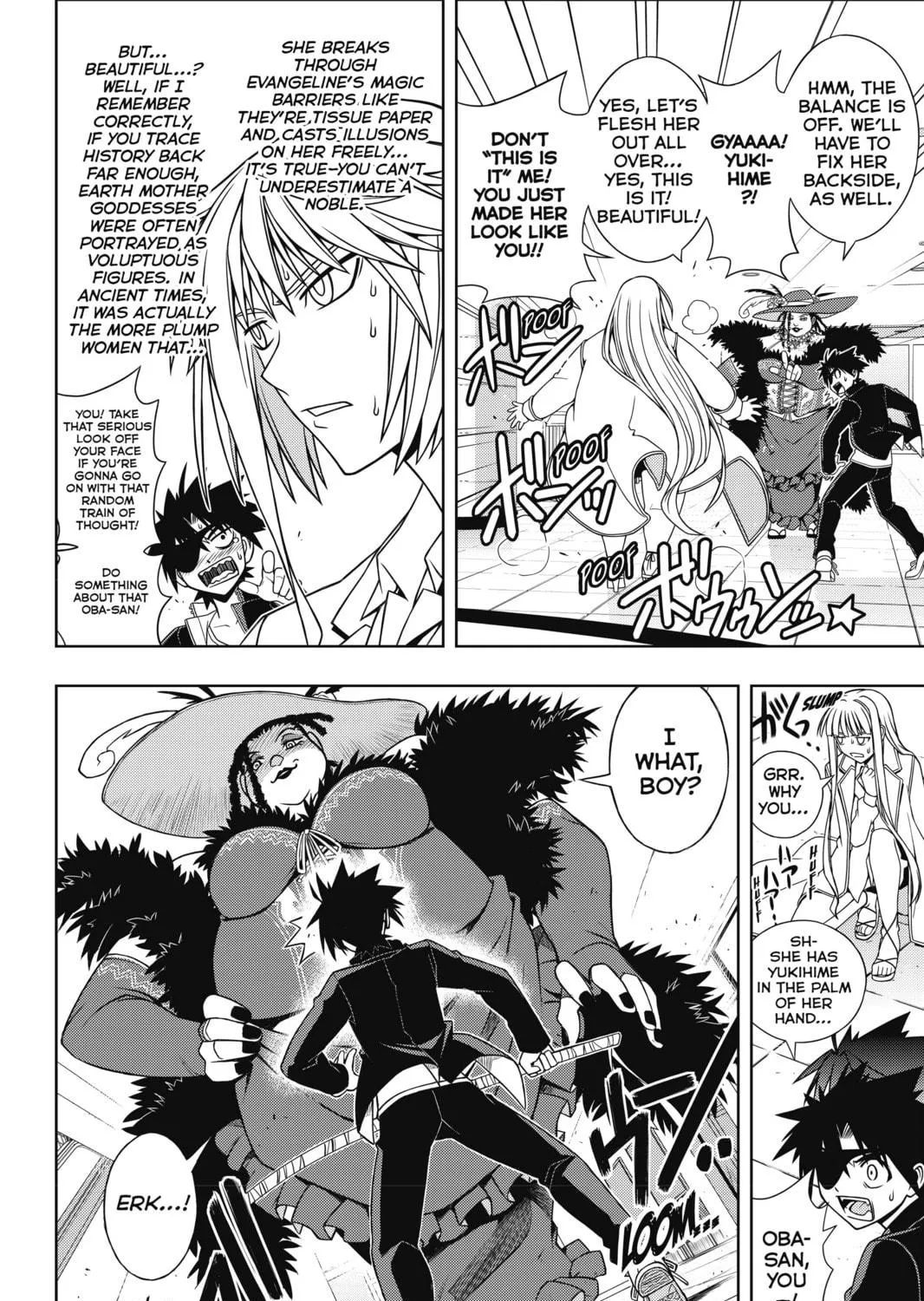 Read UQ HOLDER! chapter 77 image 10 on Lezhin