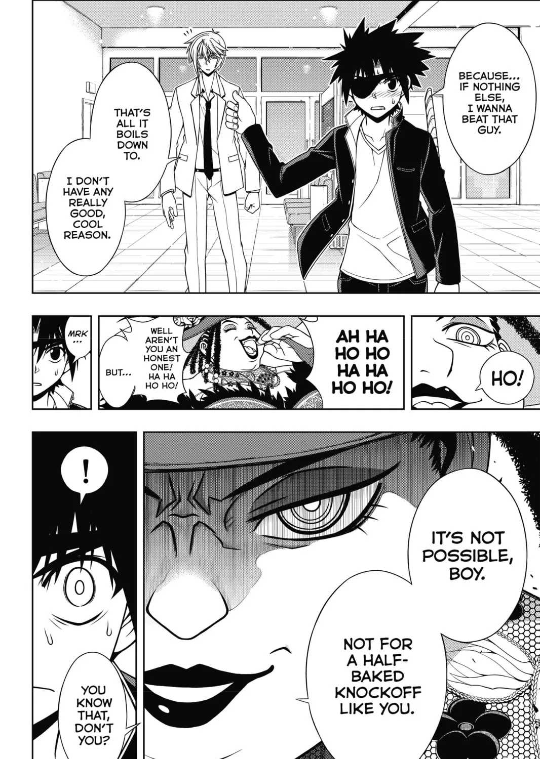 Read UQ HOLDER! chapter 77 image 14 on Lezhin