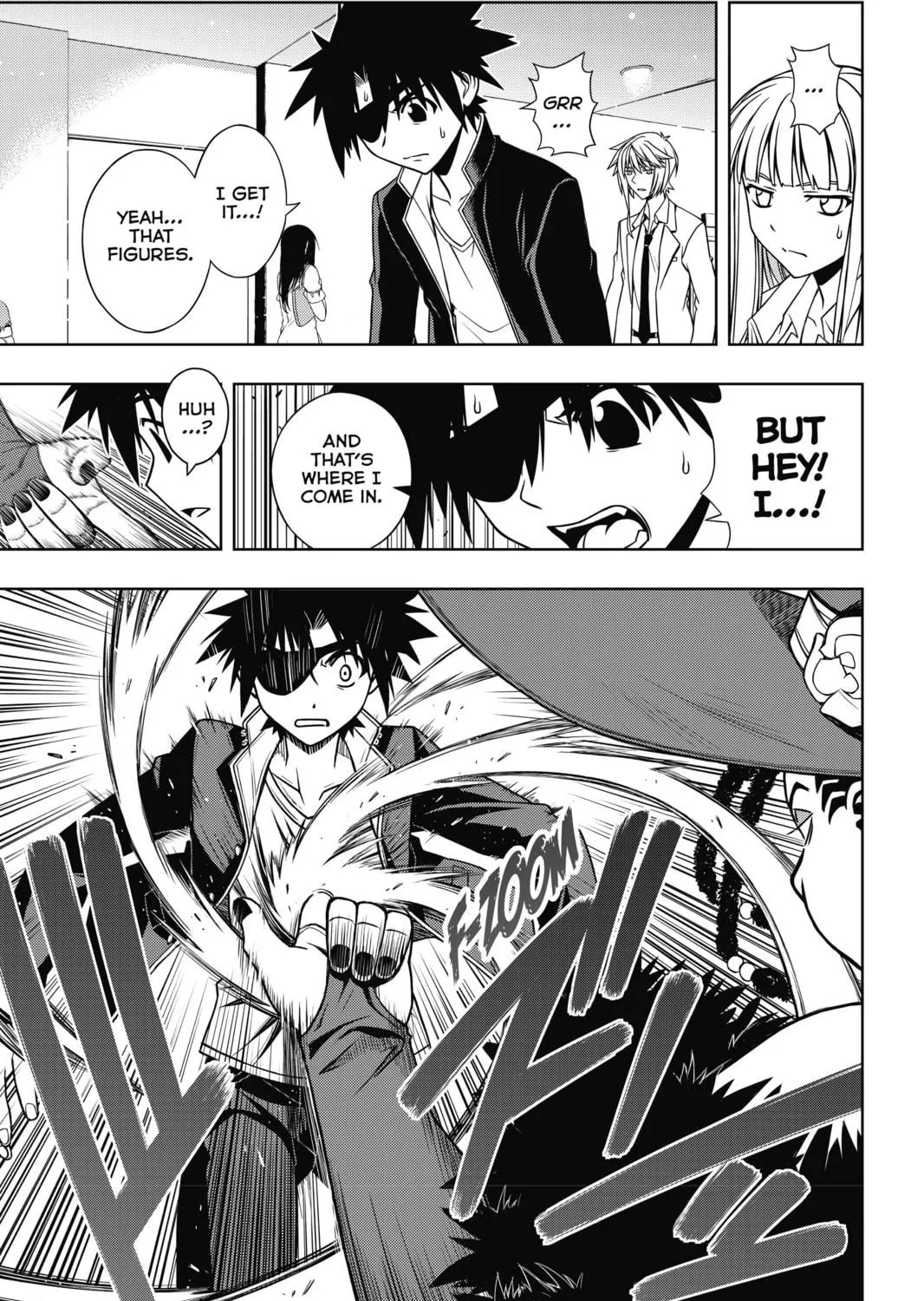 Read UQ HOLDER! chapter 77 image 16 on Lezhin