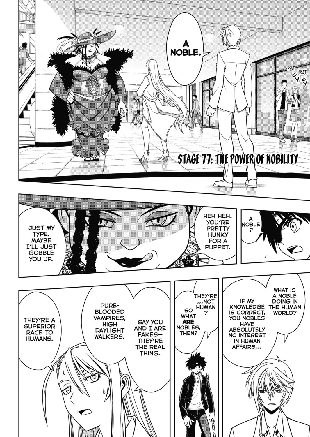 Read UQ HOLDER! chapter 77 image 2 on Lezhin