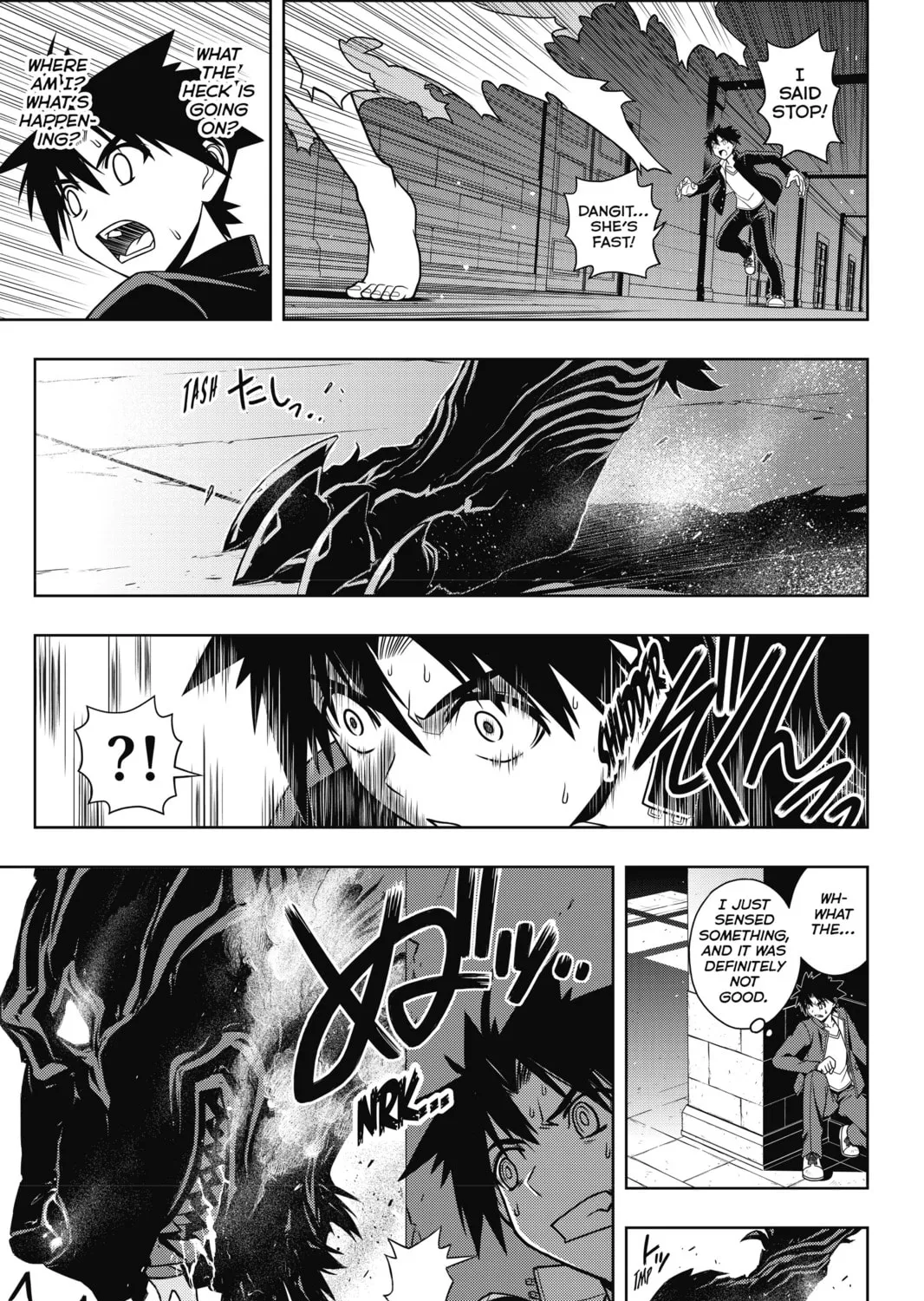 Read UQ HOLDER! chapter 77 image 24 on Lezhin