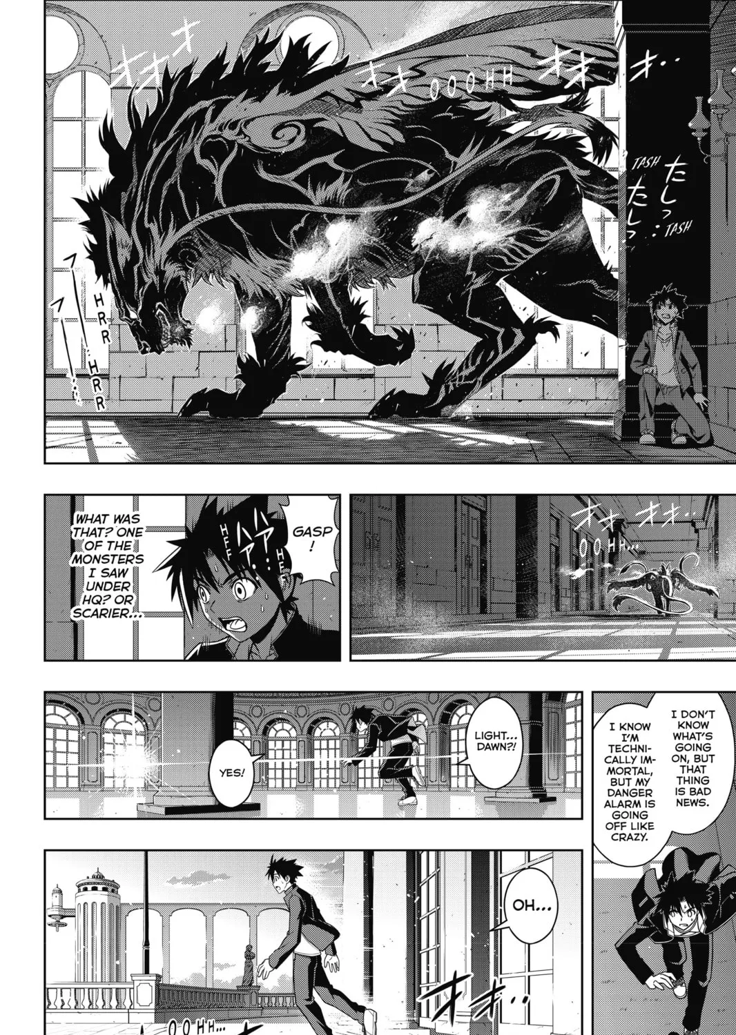 Read UQ HOLDER! chapter 77 image 26 on Lezhin