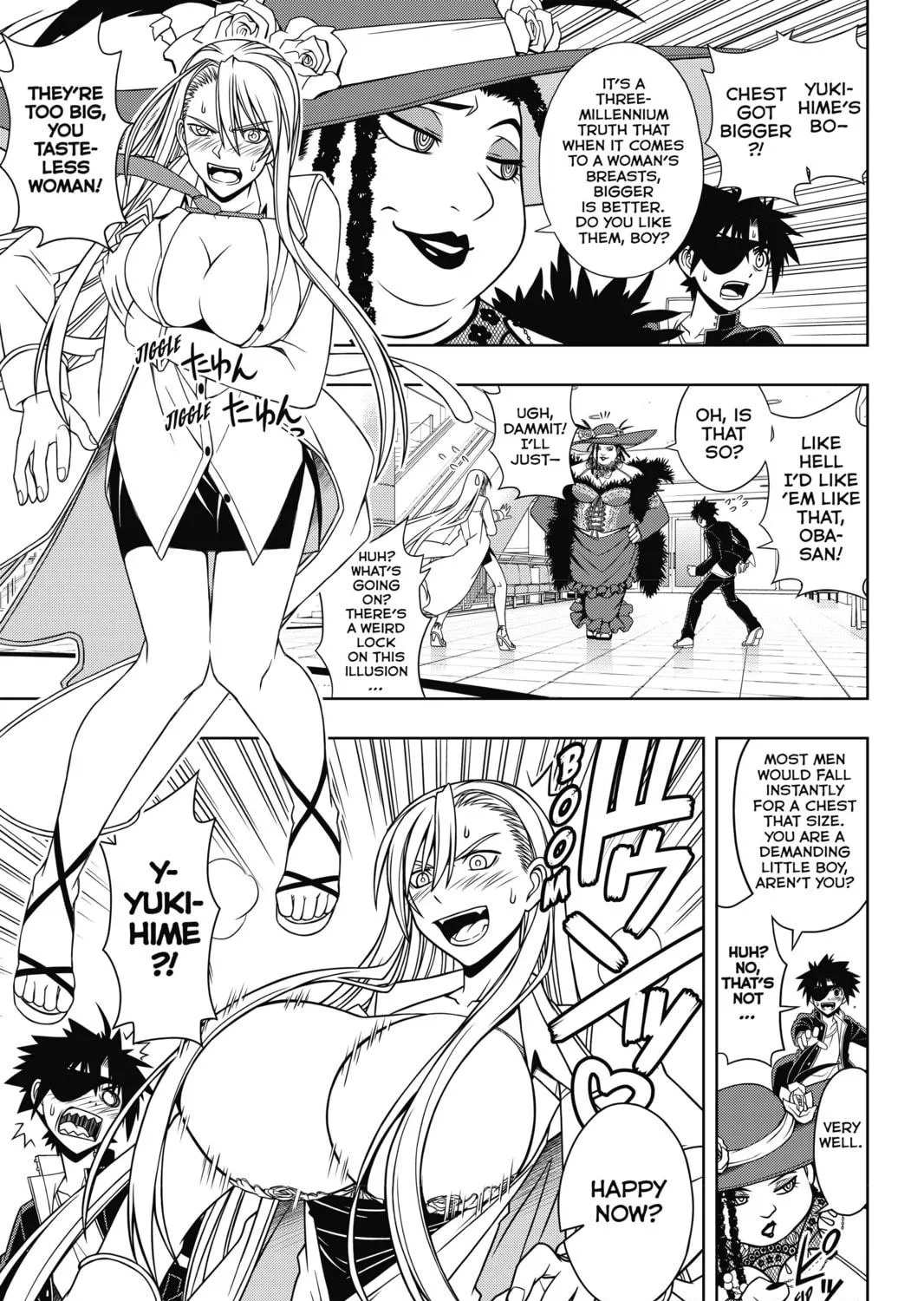 Read UQ HOLDER! chapter 77 image 8 on Lezhin