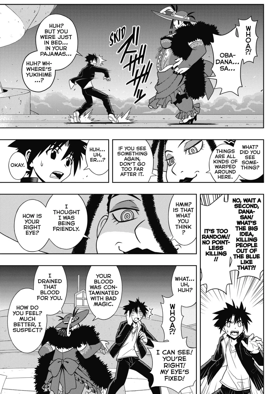 Read UQ HOLDER! chapter 78 image 12 on Lezhin