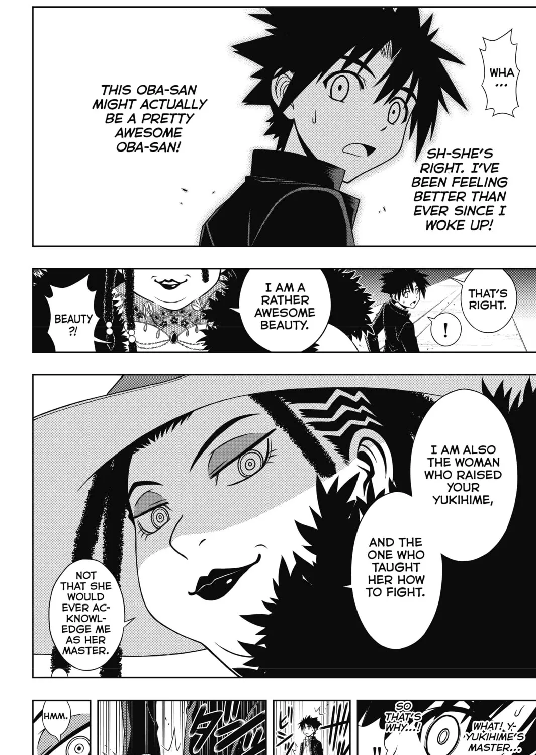 Read UQ HOLDER! chapter 78 image 14 on Lezhin