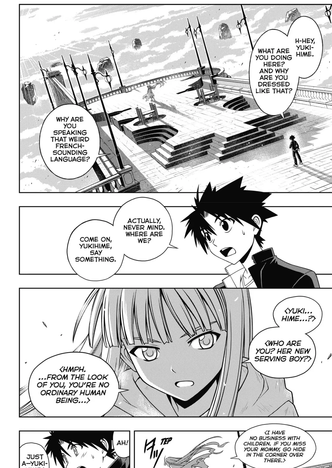 Read UQ HOLDER! chapter 78 image 2 on Lezhin