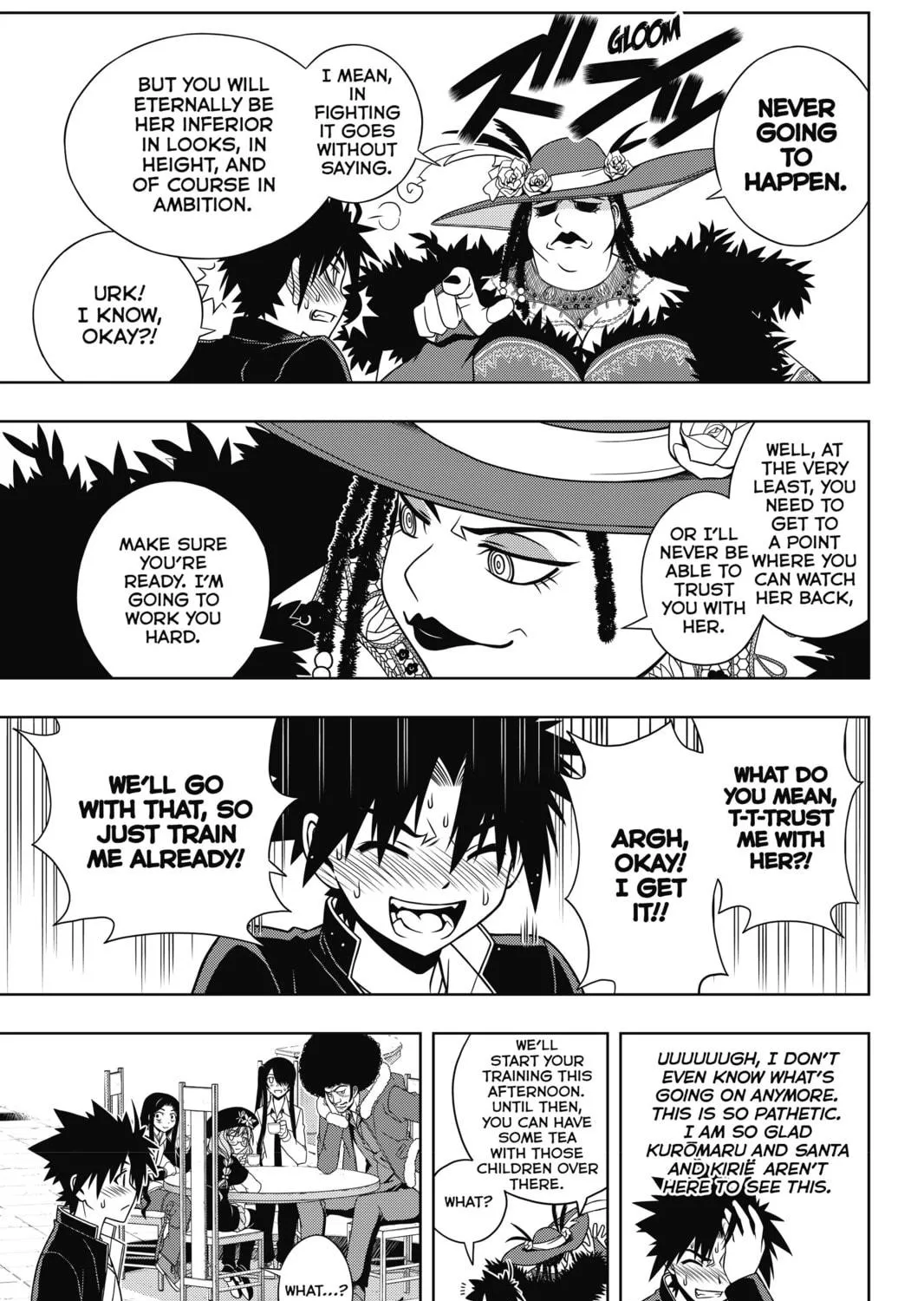 Read UQ HOLDER! chapter 78 image 28 on Lezhin
